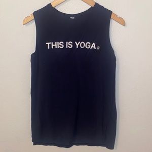 lululemon “This is Yoga” tank